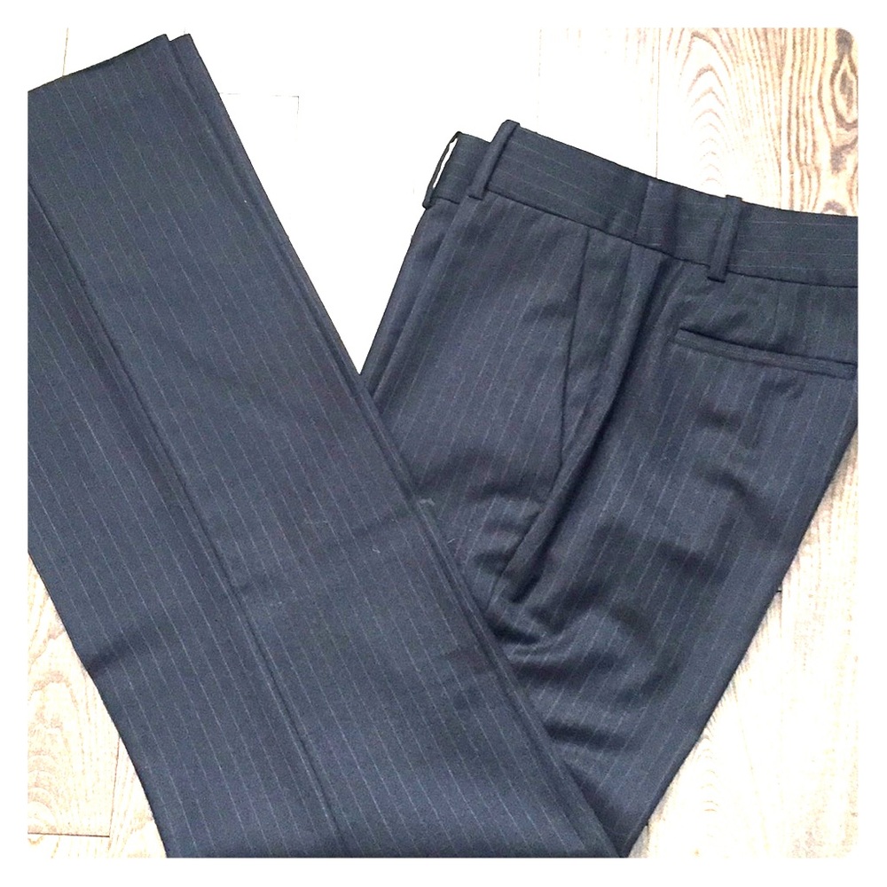 J. Crew Super 120’s City Fit navy pants